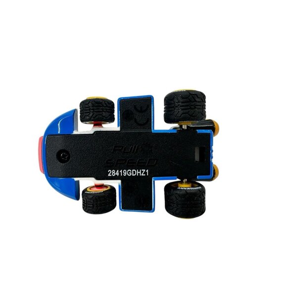 Mario Mario Kart Pull Speed Toy Car Racer 3" Excellent Condition - Picture 7 of 8